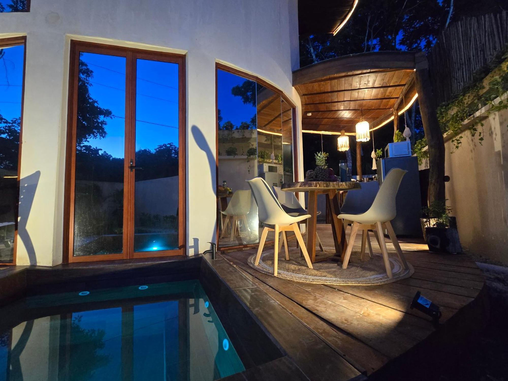 Villa Con Jacuzzi En Bacalar Buenavista  Eksteriør bilde