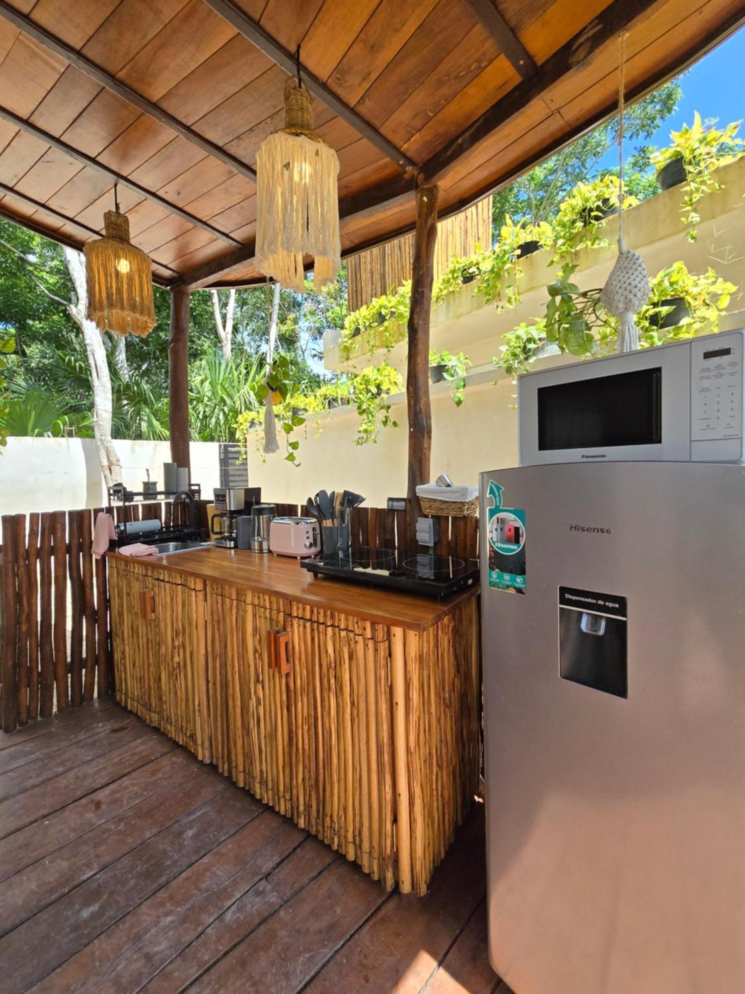 Villa Con Jacuzzi En Bacalar Buenavista  Eksteriør bilde