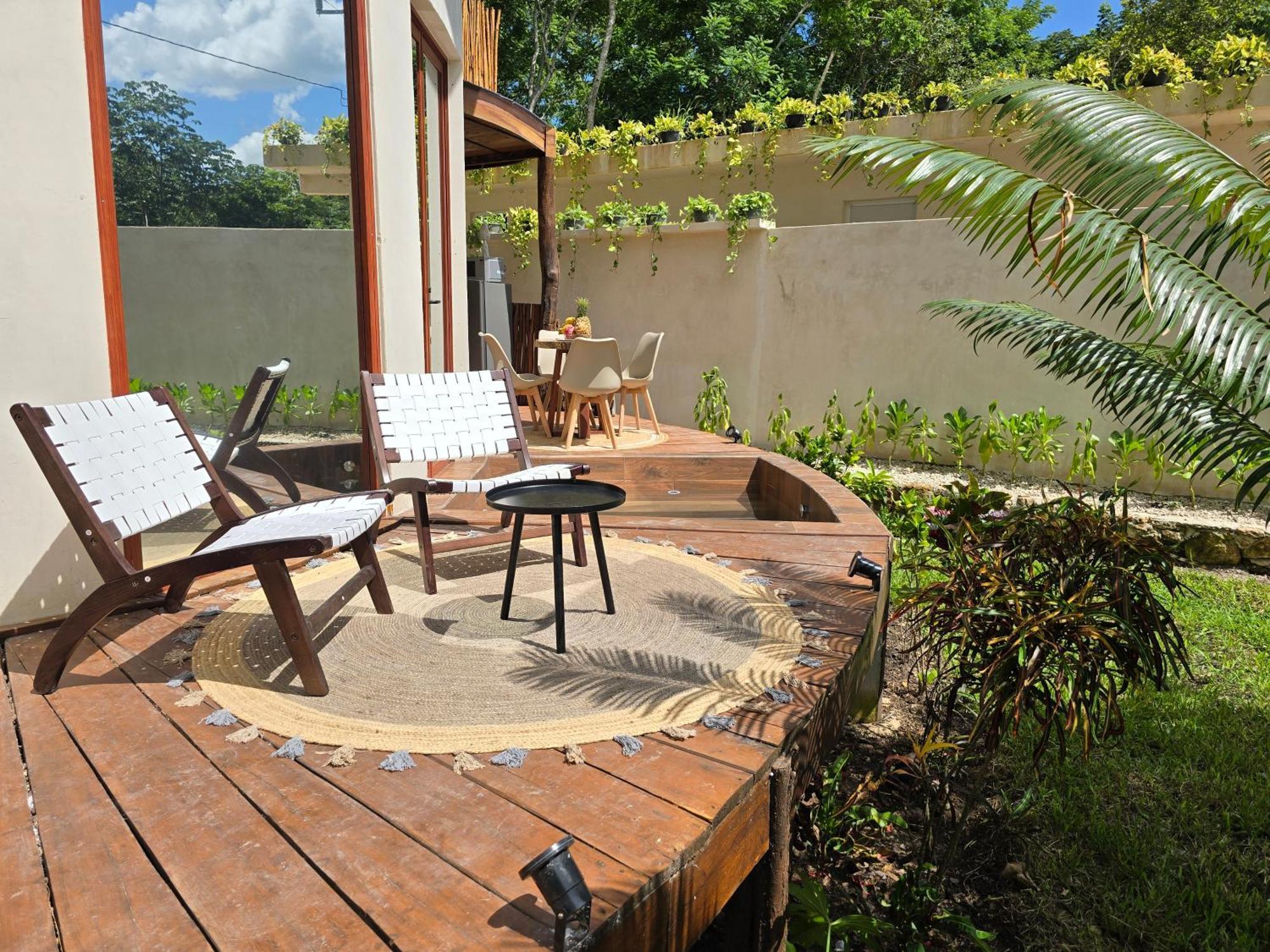 Villa Con Jacuzzi En Bacalar Buenavista  Eksteriør bilde