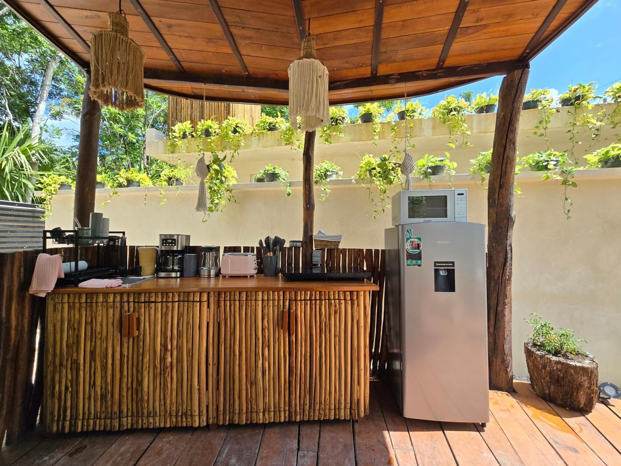 Villa Con Jacuzzi En Bacalar Buenavista  Eksteriør bilde