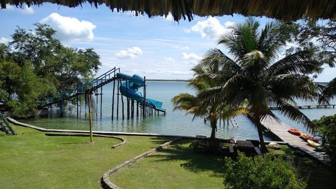 Villa Con Jacuzzi En Bacalar Buenavista  Eksteriør bilde